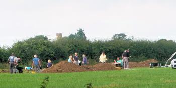 Chichester & District Archaeology Society dig the site of a Roman Villa